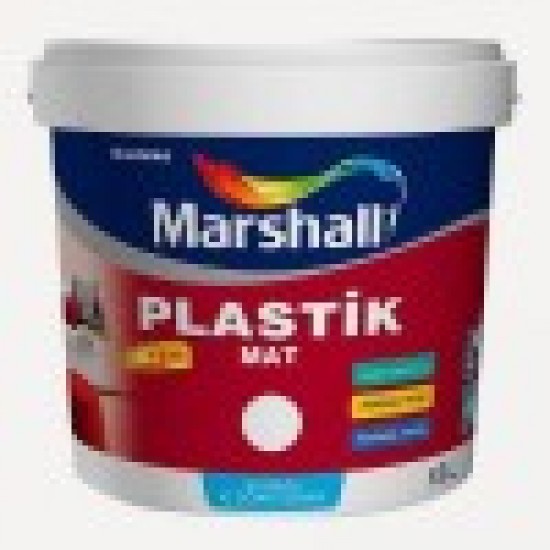 2,5 Lt Marshall Plastik Mat İç Cephe Boyası (silinebilir)