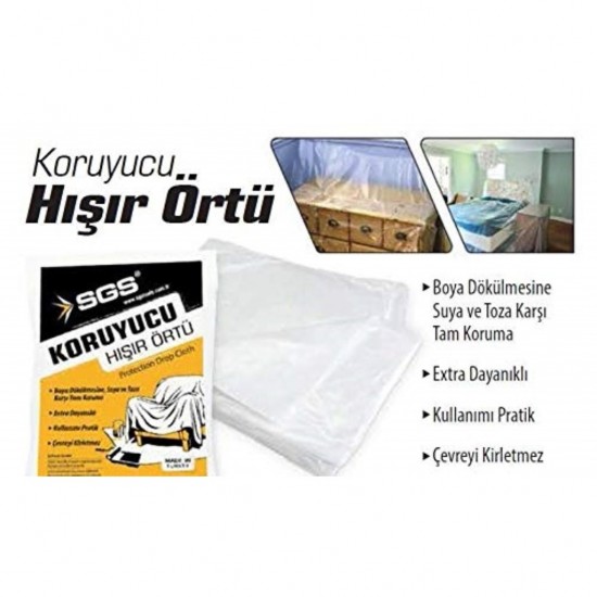 Hışır Örtü (Boya Eşya Örtüsü)