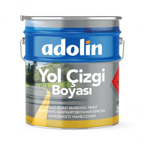 SOĞUK YOL ÇİZGİ BOYASI Alkid reçine esaslı, tek komponentli, solvent bazlı soğuk yol çizgi boyasıdır.