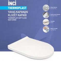İNCİ KLOZET KAPAK AMASÖRLÜ DUVARA SIFIR KLOZETLER İÇİN